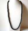 Vintage Black Necklace 92220