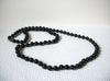 Vintage Black Necklace 92220