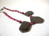 Retro Wood Necklace 92220