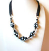 Vintage Lamp Work Beads Necklace 92320