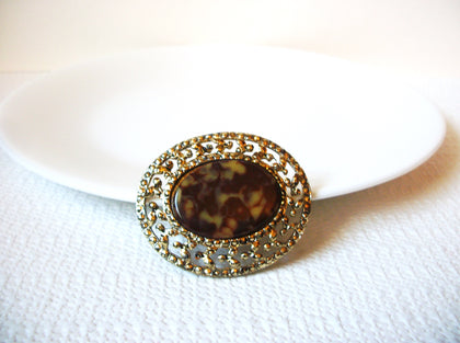 Vintage Stone Brooch Pin 92320