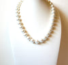 Vintage Glass Pearls Necklace 92320