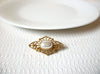 Vintage Faux Pearl Brooch Pin 92420