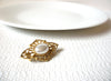 Vintage Faux Pearl Brooch Pin 92420