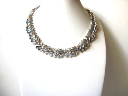 Vintage TRIFARI Art Deco Silver Necklace 92420