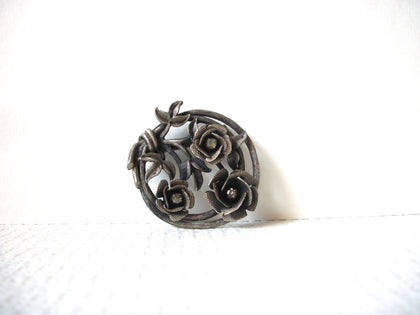 Vintage Rose Brooch Pin 92420