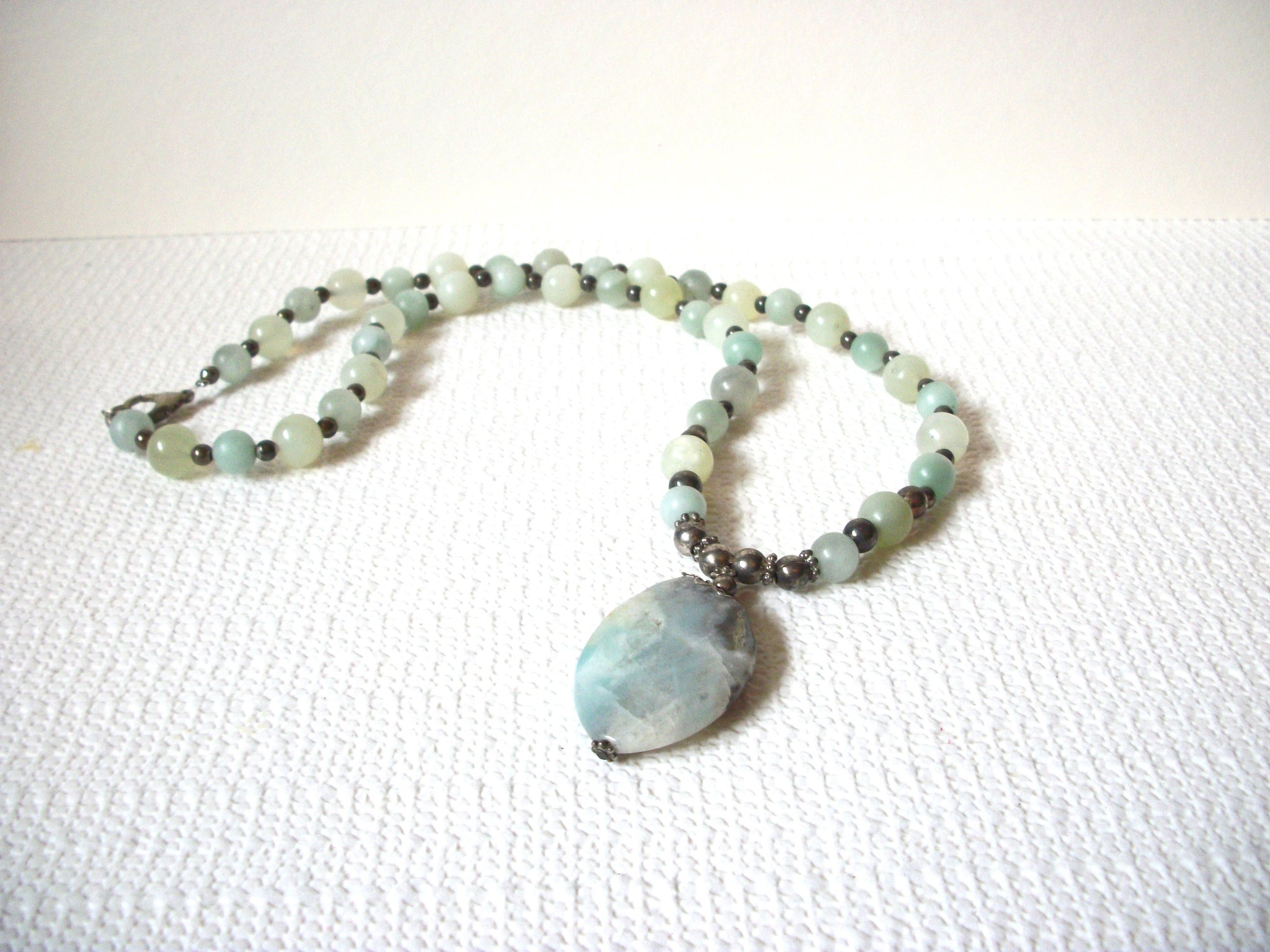 Vintage Ocean AGATE Necklace 92620