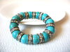 Vintage Heavier Turquoise Stones Bracelet 92620