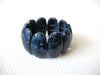 Retro Chunky Blue Marblized Bracelet 92720