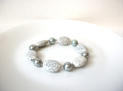 Retro Howlite Pearl Bracelet 92720