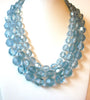 Vintage Icy Blue Necklace 92820