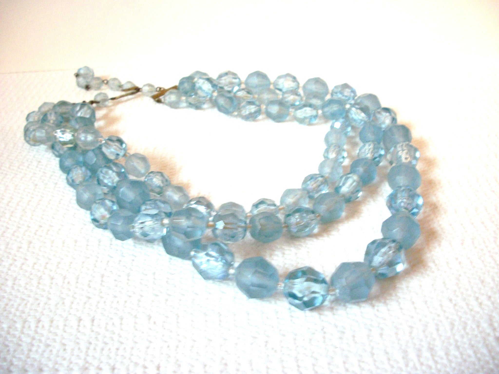 Vintage Icy Blue Necklace 92820