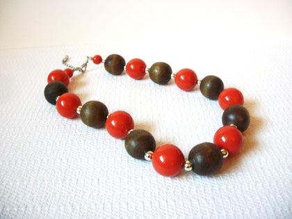 Vintage Wood Necklace 92720