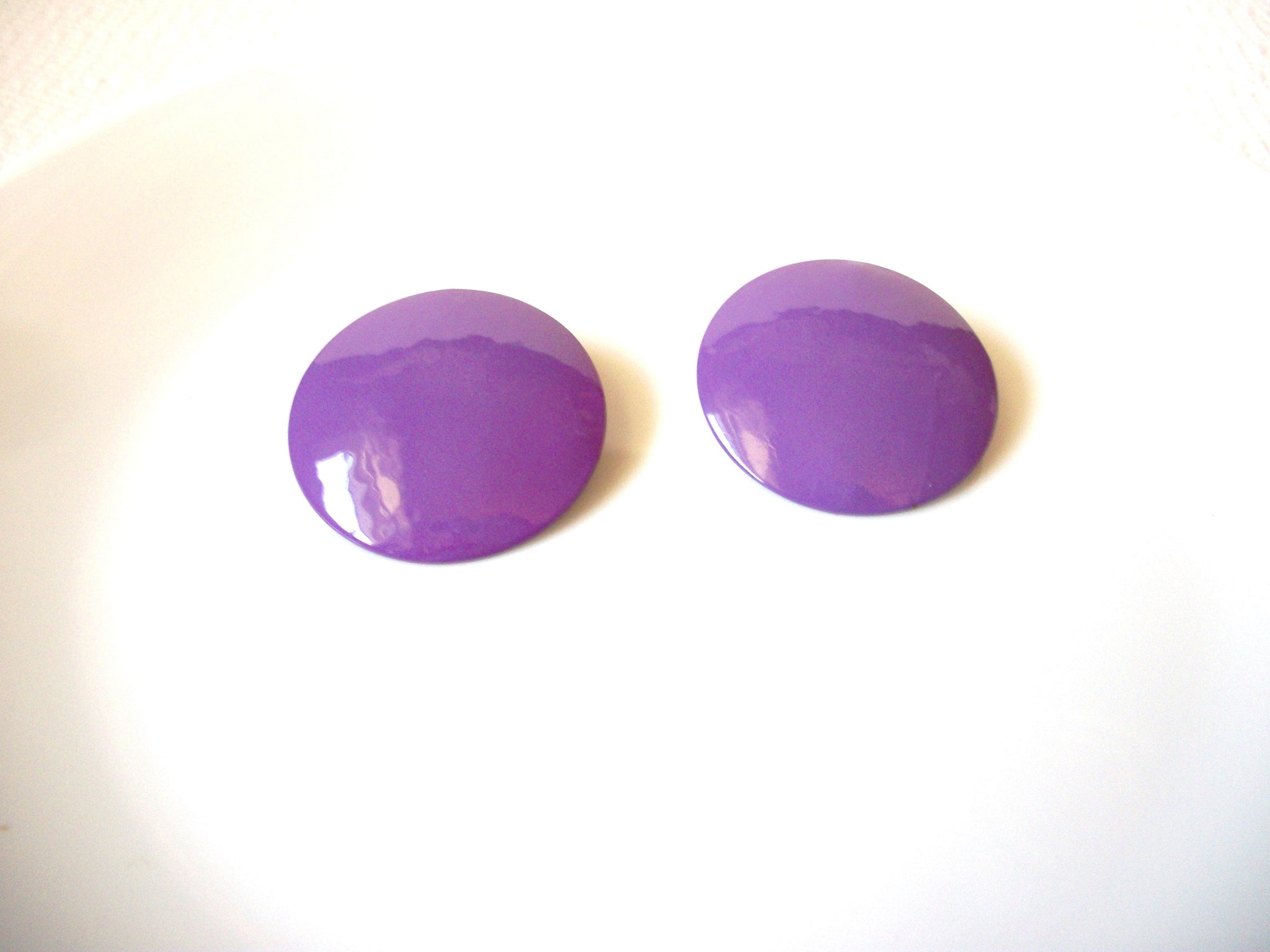 Retro Purple Earrings 92820