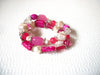 Retro Pink Faux Pearl Bracelet 92920