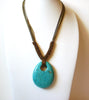 Southwestern Turquoise Stone Necklace 93020