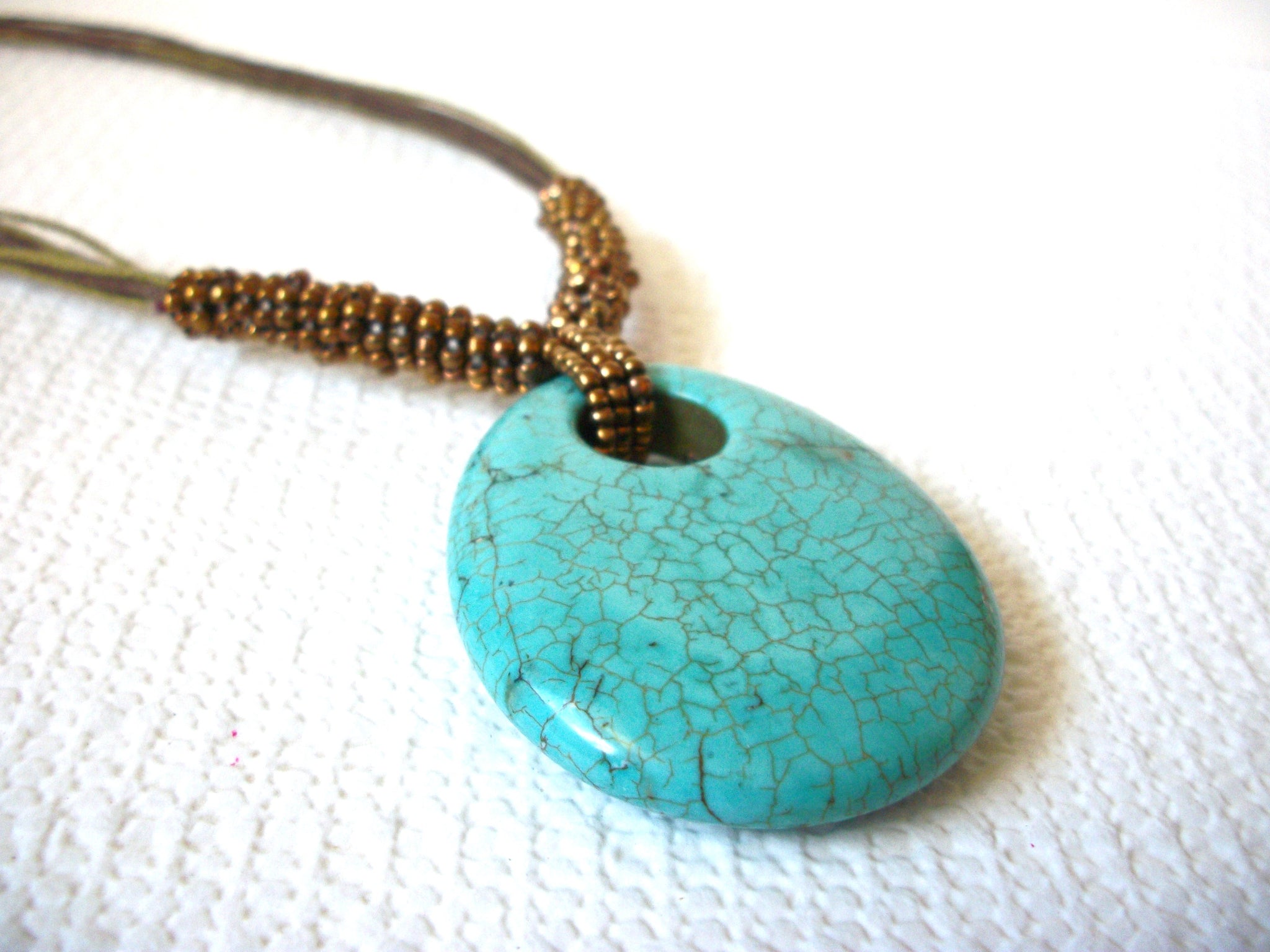 Southwestern Turquoise Stone Necklace 93020