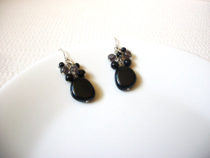 Retro Black Stone Earrings 93020