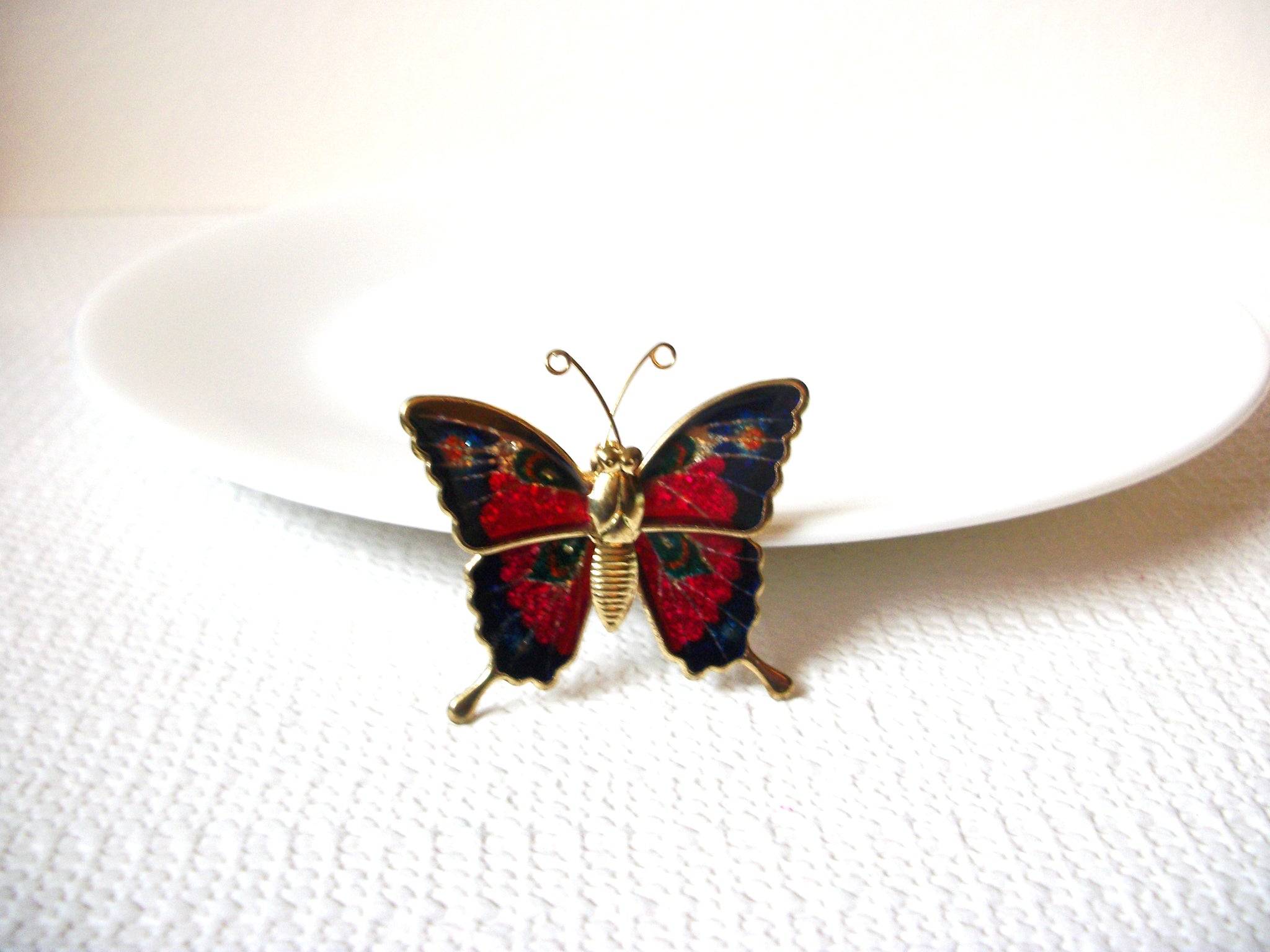 Vintage Butterfly Brooch Pin 100120