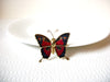 Vintage Butterfly Brooch Pin 100120