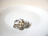 Vintage Crystal Pearl Brooch Pin 100120