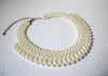 Retro Faux Pearl Collar Necklace 100120