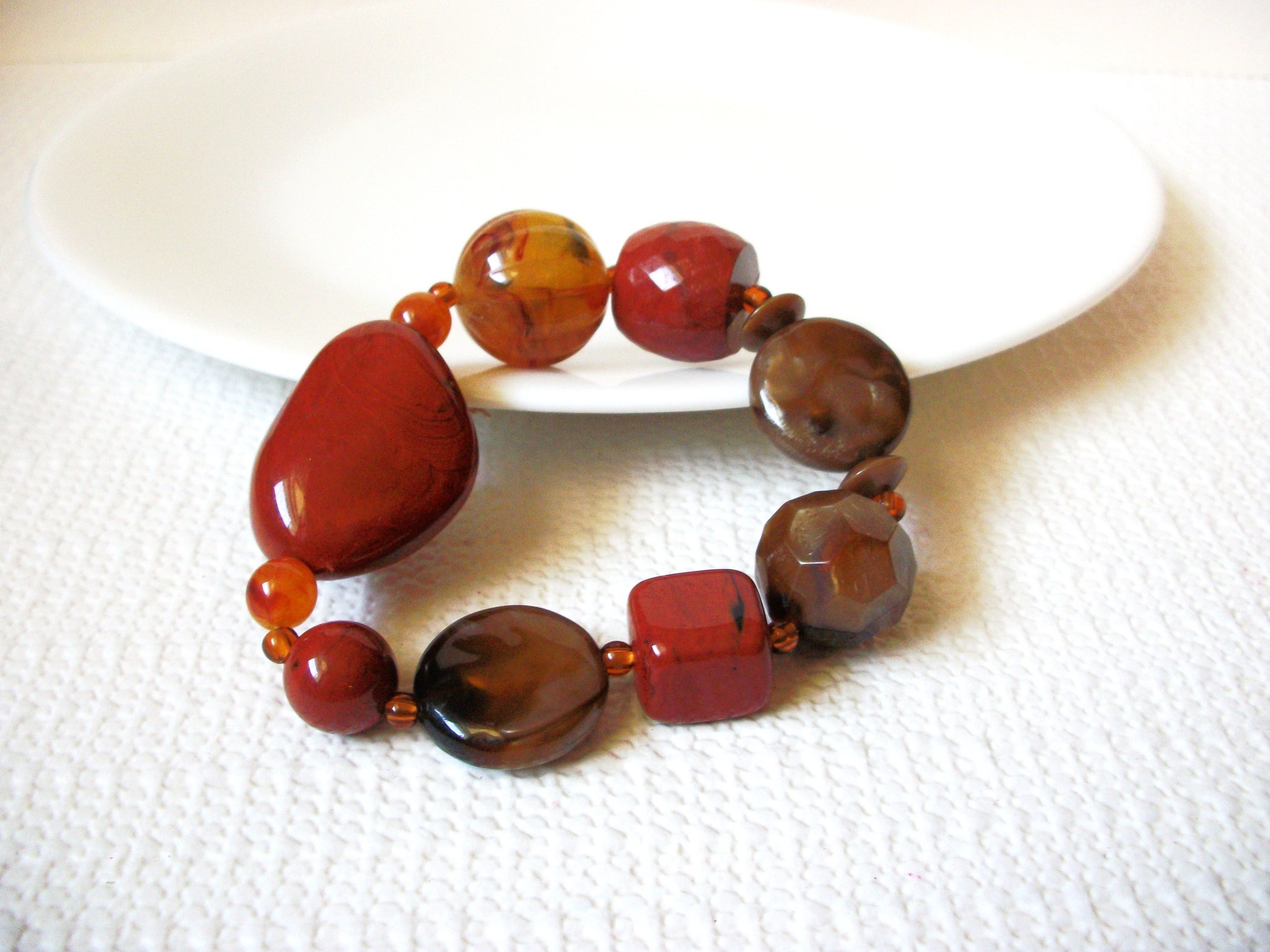 Retro Chunky Lucite Bracelet 100120