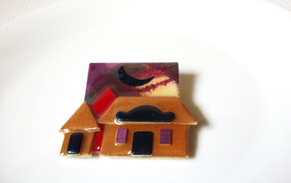 Vintage Lucinda Pin, House Pins By Lucinda Dark Silent Night 100120