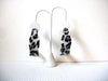 Large Retro Animal Print Earrings 100120