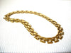 Vintage Gold Toned Link Necklace 100120