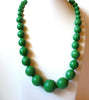 Retro Green Necklace 100220