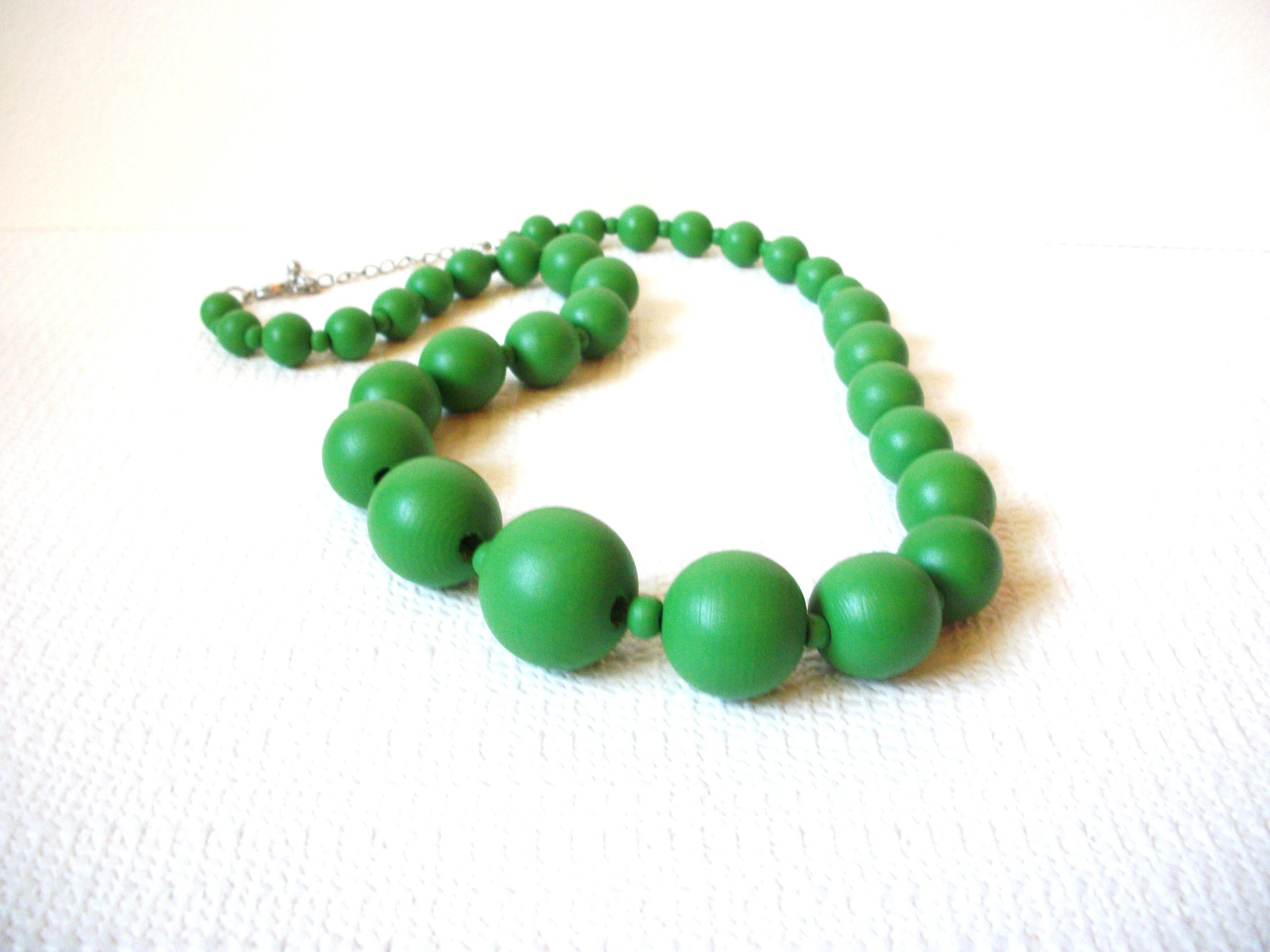 Retro Green Necklace 100220