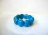 Retro Blue Lucite Bracelet 100320