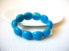 Retro Blue Lucite Bracelet 100320