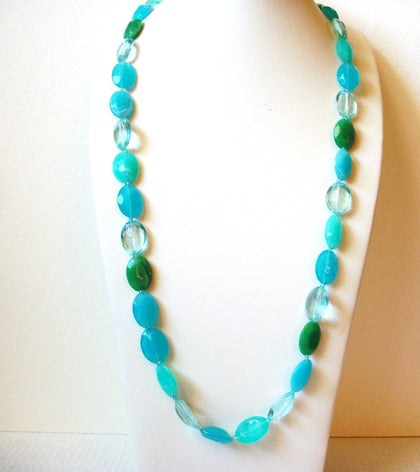 Retro Turquoise Blue Green Necklace 100420