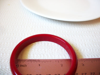 Retro Red Bangle Bracelet 100320