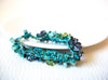 Retro Turquoise Stone Amethyst Bracelet 100320