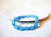 Retro Blue Glass Bracelet 100420
