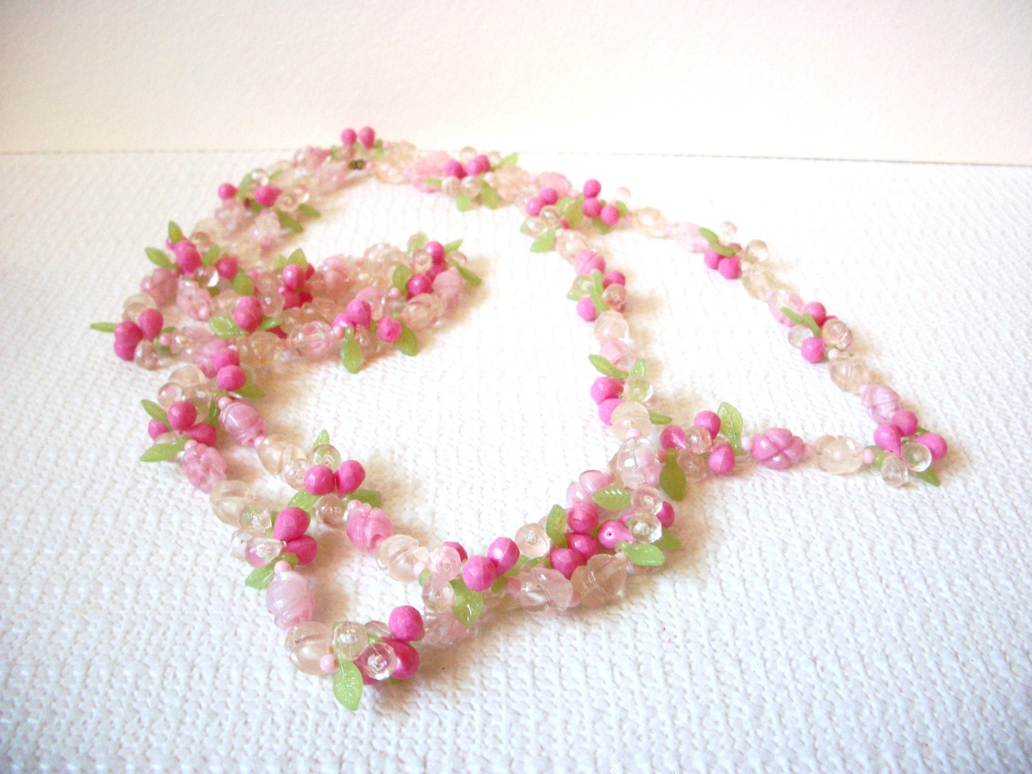 Vintage Romantic Flower Necklace 100320