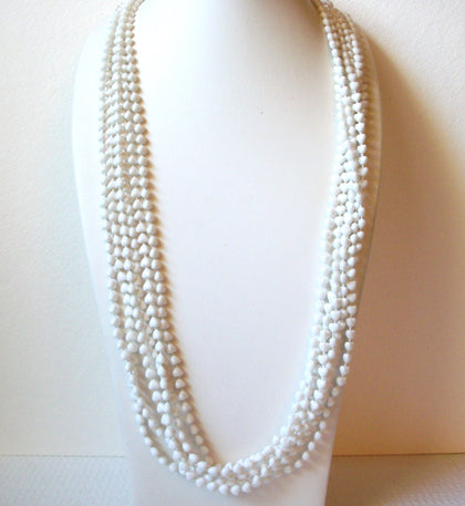 Vintage White Necklace 100520