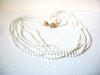 Vintage White Necklace 100520