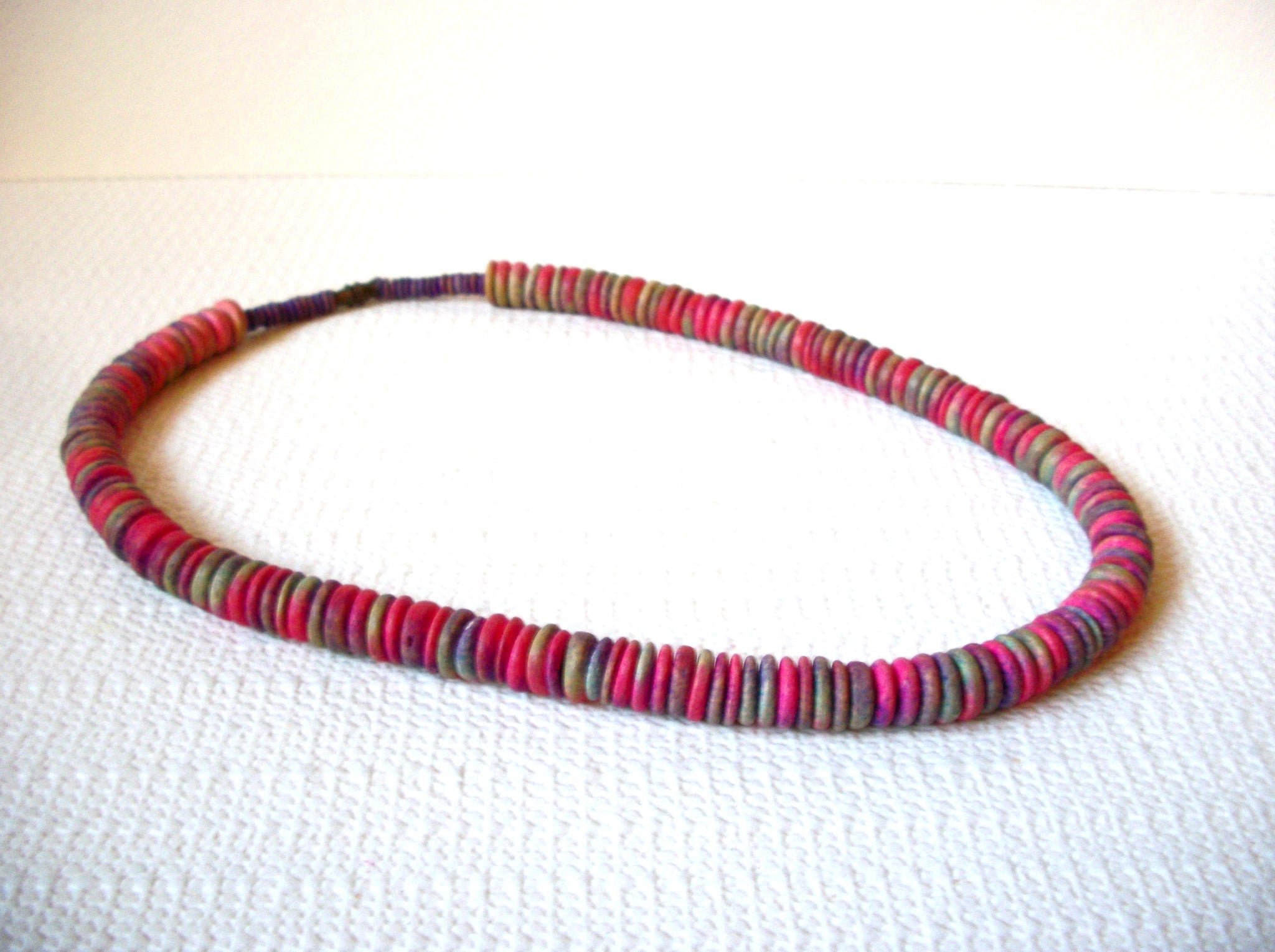 African Wood Necklace 100520