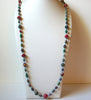 Vintage African Paper Beads Necklace 100620