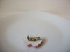 Vintage Pink Heart Brooch Pin 100620