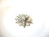 Vintage Clear Rhinestones Brooch Pin 100620