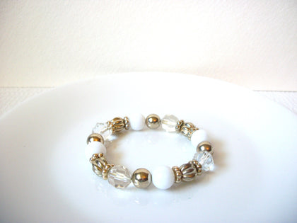 Retro White Clear Bracelet 100620