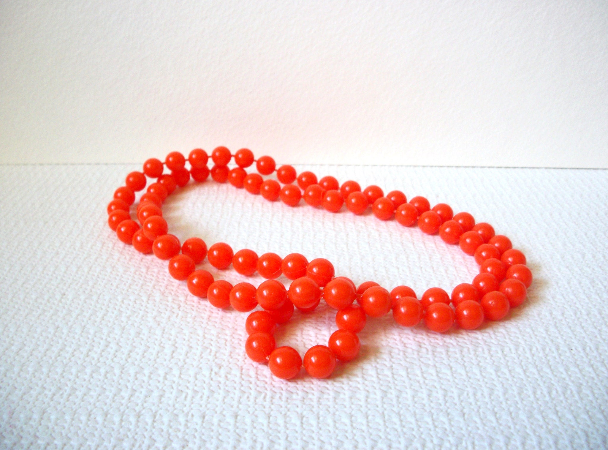 Retro Orange Necklace 100520