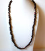 Brown Fruit Nut Beads Necklace 100520