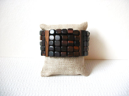 Organic Bohemian Wood Bracelet 100620