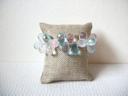 Retro Pink Blue Bracelet 100620